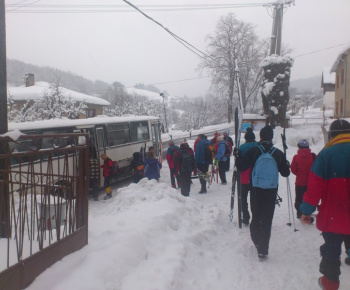 Zima - turisti - 2013
