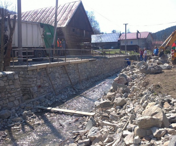 Odstraňovanie povodňových škôd 2010