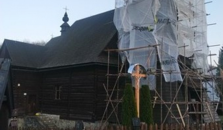 Obnova veže kostola 2020