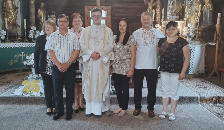 25. výročie  vysviacky rodáka Jána Stašáka