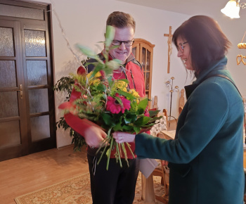 Aktuality /  Životné jubileum 50. rokov rodáka PaedDr. Jána Stašáka ICLic. - foto