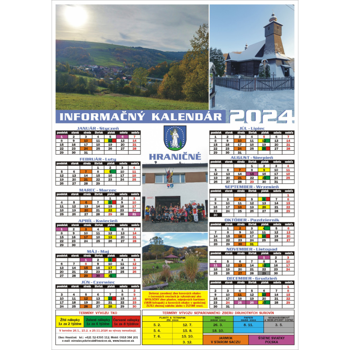 Informačný Kalendár 2024