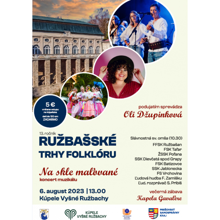 Ružbašské trhy folklóru - 6.8.2023